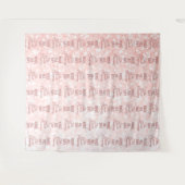 『ロゼ オール デイ』ステップ&リピート イベント フォト 背景ボード タペストリー (正面(横))