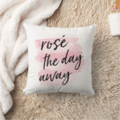 ロゼ・ザ・デイ遠くに クッション (ブランケット)