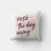 ロゼ・ザ・デイ遠くに クッション (正面)