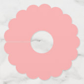 ロゼ ブラッシュ ワイン テイスティング グラス ピンク ローズ ワイナリー ワイングラスタグ (裏面)