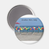 ロソリーナマーレ，イタリア マグネット (正面/裏面)
