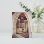 ロタにある教会のオルガンの見解 ポストカード (スタンド正面)