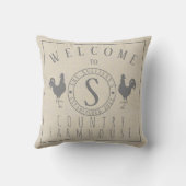 ロターズウェルカムto Name Country Farmhouse クッション (裏面)