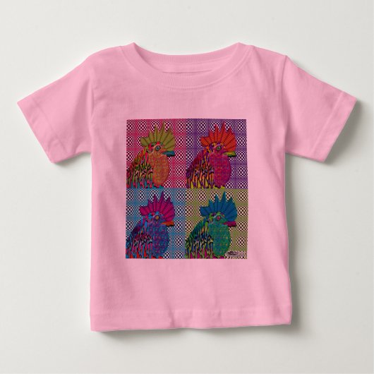 ロターズゴングサイコ ベビーTシャツ (正面)