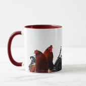 ロターズチキンアートファームスタイルアートカップマグカップ マグカップ (左)