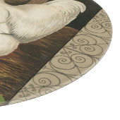 ロターズ&ヘンアウトアウトアウトサイドヘンハウス白縁どい カッティングボード (角)