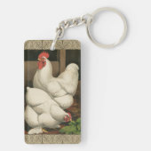 ロターズ&ヘンアウトアウトアウトサイドヘンハウス白縁どい キーホルダー (裏面)