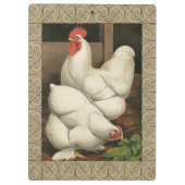 ロターズ&ヘンアウトアウトアウトサイドヘンハウス白縁どい クリップボード (裏面)