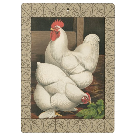 ロターズ&ヘンアウトアウトアウトサイドヘンハウス白縁どい クリップボード (裏面)