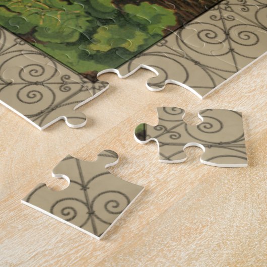 ロターズ&ヘンアウトアウトアウトサイドヘンハウス白縁どい ジグソーパズル (側面)