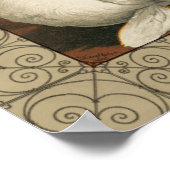 ロターズ&ヘンアウトアウトアウトサイドヘンハウス白縁どい ポスター (角)