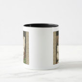 ロターズ&ヘンアウトアウトアウトサイドヘンハウス白縁どい マグカップ (中央)