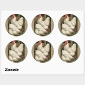 ロターズ&ヘンアウトアウトアウトサイドヘンハウス白縁どい ラウンドシール (シート)