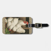 ロターズ&ヘンアウトアウトアウトサイドヘンハウス白縁どい ラゲッジタグ (正面横)