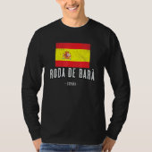 ロダデバースペインESフラッグシティ – Bandera Ropa - Tシャツ (正面)