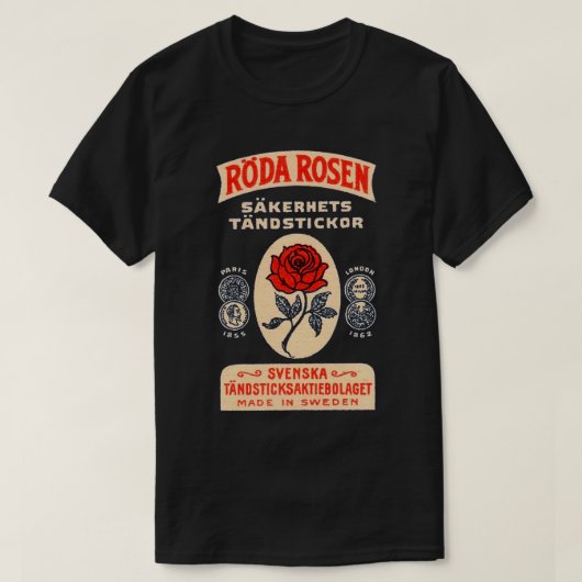 ロダローゼン Tシャツ (デザイン正面)
