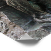 ロダンおもしろいのシンカー像 – 私の鍵はどこ? ポスター (角)