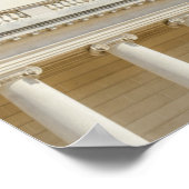 ロダンの思想家の像 ポスター (角)