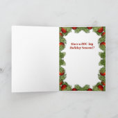 ロチェスタークリスマスツリー2023 シーズンカード (内部)