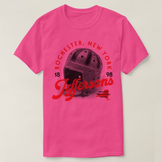 ロチェスタージェファーソンズ Tシャツ (デザイン正面)