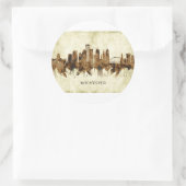 ロチェスターニューヨークシティスケープ ラウンドシール (バッグ)