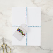 ロチェスターニューヨークスカイライン ギフトタグ (より糸付き)