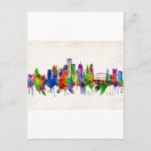 ロチェスターニューヨークスカイライン シーズンポストカード (正面)