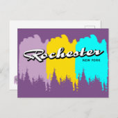 ロチェスターニューヨーク ポストカード (正面/裏面)