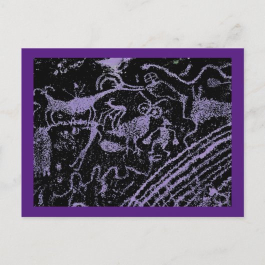 ロチェスターパネルロックアート ポストカード (正面)