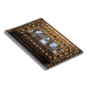 ロチェスタービクトリアン金ゴールド ノートブック (右側)