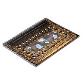 ロチェスタービクトリアン金ゴールド ノートブック (左側)