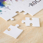 ロチェスターミネソタスカイライン ジグソーパズル (側面)