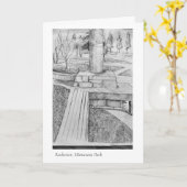 ロチェスターミネソタパーク カード (黄色い花)