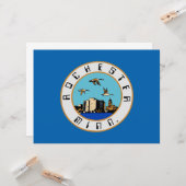 ロチェスター国旗（ミネソタ） カード (正面/裏面インサイチュ)