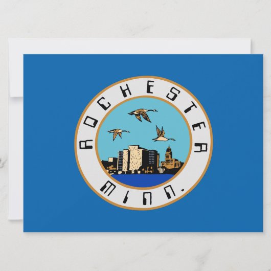ロチェスター国旗（ミネソタ） カード (正面)