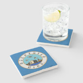 ロチェスター国旗（ミネソタ） ストーンコースター (横)