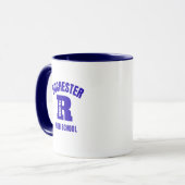 ロチェスター高校 ミシガン コーヒーマグ マグカップ (正面左)