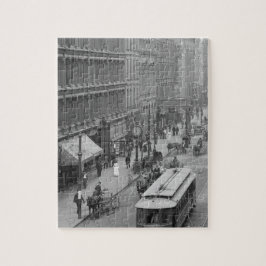 ロチェスター、ニューヨークの通りの時計 ジグソーパズル