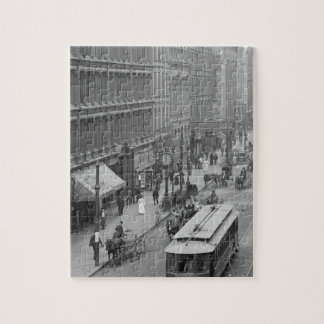 ロチェスター、ニューヨークの通りの時計 ジグソーパズル