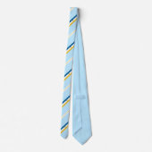 ロチェスター(ニューヨーク)市国旗のネクタイ ネクタイ (裏面)