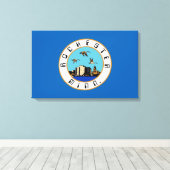 ロチェスター(ミネソタ)キャンバス印刷の国旗 キャンバスプリント (インサイチュ (ウッドフロア))