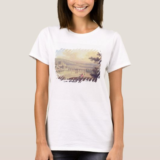 ロチェスター、1799年(油・オン・キャンバス) Tシャツ (正面)