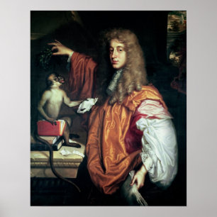ロチェスター、c.1675のジョンWilmotの第2伯爵 ポスター