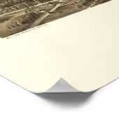 ロチェスター， NYパノラママップ – 1880 ポスター (角)