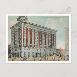 ロチェスターNY,ホテルロチェスター, 1909ヴィンテージスタイル ポストカード