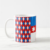 ロチャックポピュレースバッジコーヒーマグ王国 コーヒーマグカップ (左)