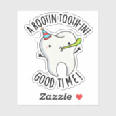 ロチン歯の良い時間おもしろい歯のパン シール (シート)