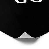 ロチン歯の良い時間の歯歯パンプンダークBG ポスター (角)