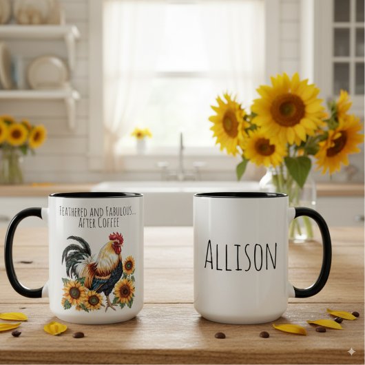 ロッおもしろいスター ツートーンマグカップ