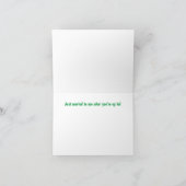 ロッおもしろいスター ノートカード (内部)